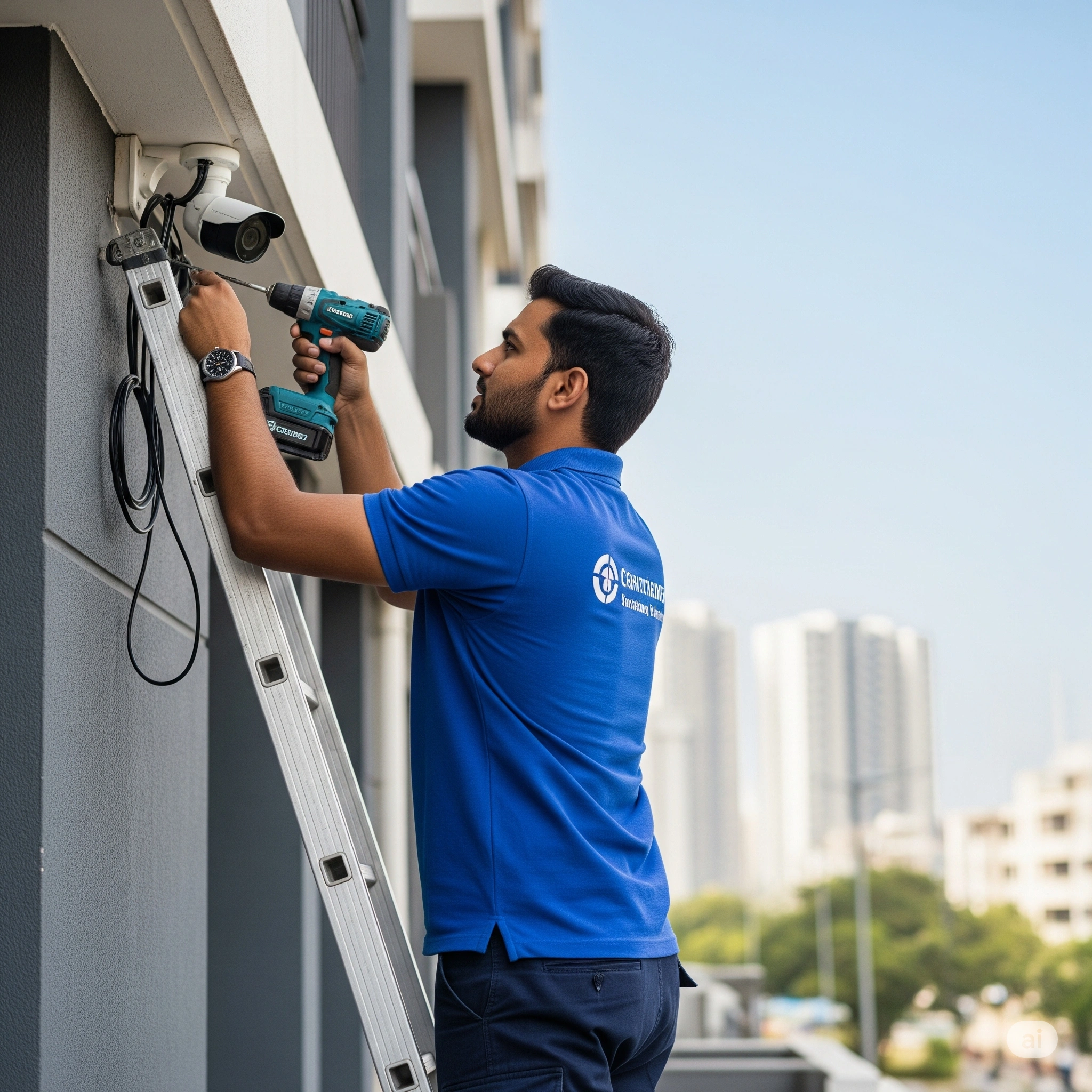 Professional CCTV installation and IT services in Delhi